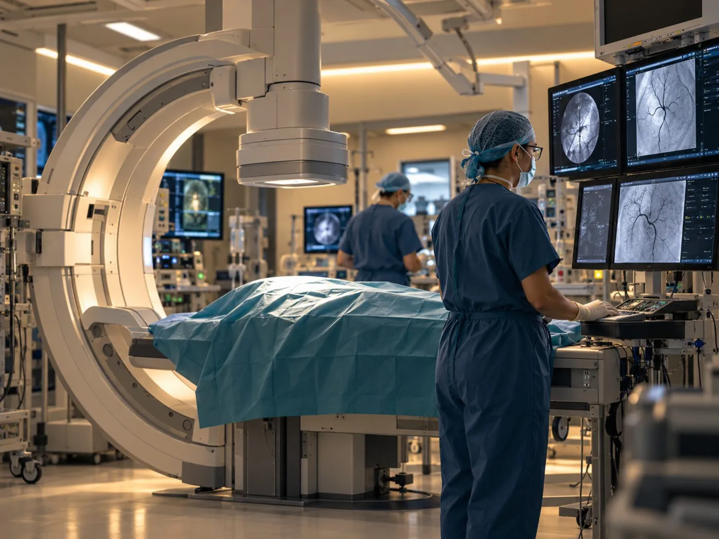Interventional imaging suite